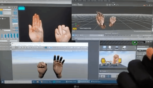 Hand Engine software streams into multiple platforms