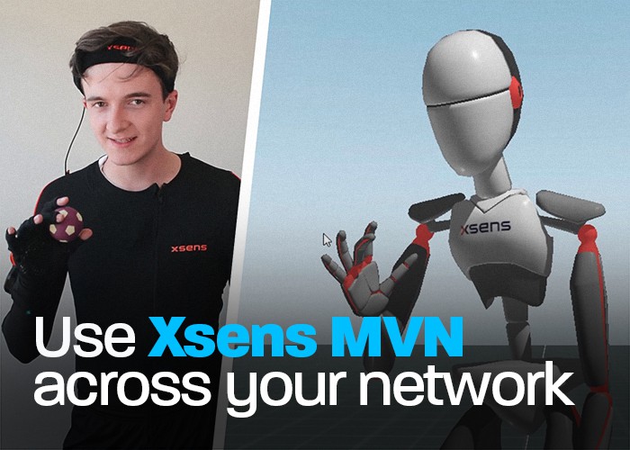 Use Xsens MVN across your network