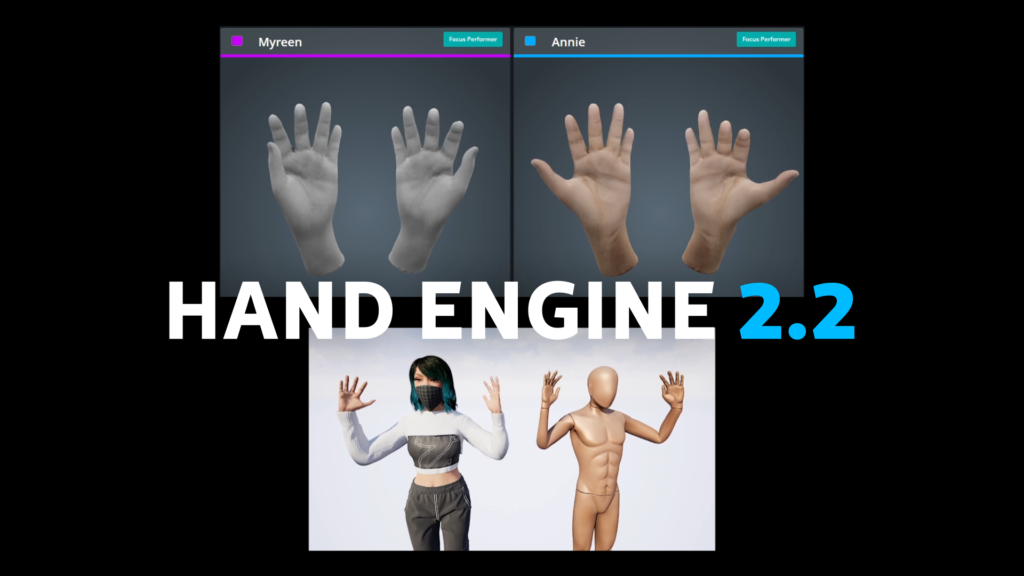 Hand Engine 2.2 - Live streaming with X factor