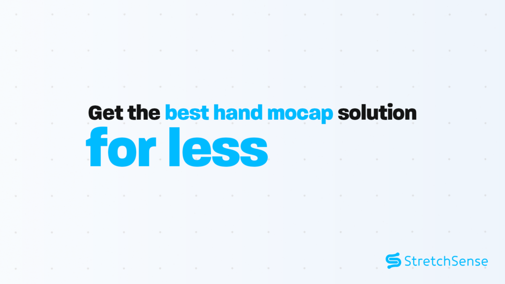 Get the best hand mocap solution for less