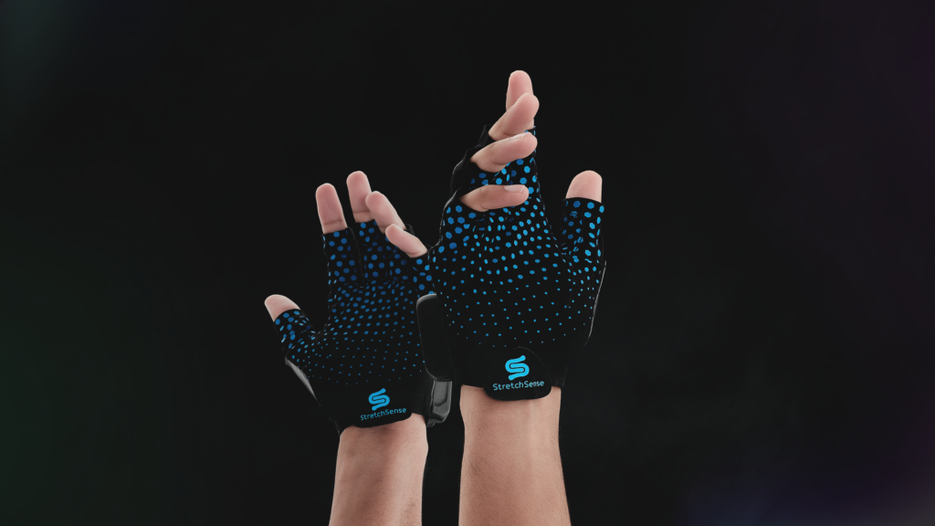 Premium hand motion capture solution - StretchSense
